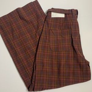 American Eagle Plaid High Waisted Bottoms